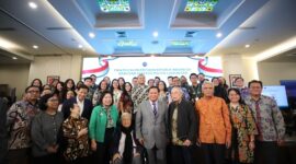 Acara 'Pidato Calon Presiden Republik Indonesia: Arah dan Strategi Politik Luar Negeri' yang digelar Centre for Strategic and International Studies (CSIS) di Jakarta. (Dok. Tim Media Prabowo Subianto)
