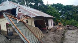 Bencana Banjir yang Landa Kabupaten Samosir. (Dok. BPBD Kabupaten Samosir)
