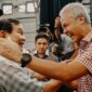 Calon Presden Prabowo Subianto, bersama Calon Presiden, Ganjar Pranowo. (Facebook.com@/Prabowo Subianto)
