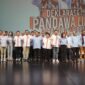 Acara deklarasi dukungan Prabowo Subianto-Gibran Rakabuming Raka oleh organisasi Pandawa Lima di Djakarta Theater, Jakarta. . (Dok. Tim Media Prabowo-Gibran)