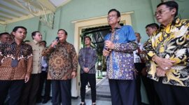 Kedatangan paslon nomor urut 2 Prabowo Subianto dan Gibran Rakabuming Raka di Yogyakarta.  (Dok. TKN Prabowo - Gibran)