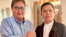 Ketua Umum Partai Golkae Airlangga Hartarto dan Plt Ketua Umum Partai Persatuan Pembangunan (PPP) Muhammad Mardiono. (Instagram.com/@golkar.ìndonesia)