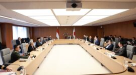 Menteri Pertahanan (Menhan) RI Prabowo Subianto bertemu dengan Menhan Jepang Kihara Minoru di Tokyo. (Dok. Tim Media Prabowo)