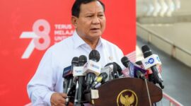 Menteri Pertahanan Prabowo Subianto di Istana Negara. (Dok. Tim Media Prabowo)