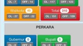 Daftar permohonan perkara pada Pilkada Serentak 2024. (Dok. Mahkamah Konstitusi)