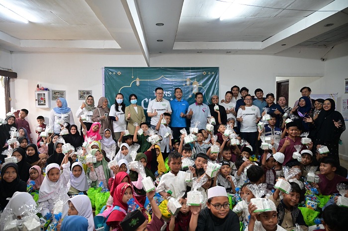 TIENS Indonesia kembali menggelar kegiatan Corporate Social Responsibility (CSR) bertajuk #HopeForHumanity selama bulan Ramadhan. (Dok. TIENS Indonesia)