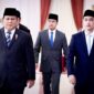 Presiden Prabowo Subianto Bersama Wakil Presiden Gibran Rakabuming Raka.(Instagram.com @gibran_rakabuming)