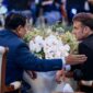 Jamuan santap malam kenegaraan, antara Presiden Republik Indonesia Prabowo Subianto dan Presiden Republik Prancis Emmanuel Macron yang digelar pada Rabu malam, 28 Mei 2025, di Istana Negara, Jakarta.. (Dok. Tim Media Prabowo Subianto)