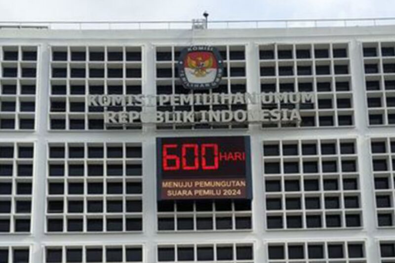Gedung KPU.