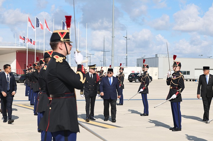 Presiden  Prabowo Subianto resmi mengakhiri lawatan kerjanya ke empat negara sahabat dan kembali ke Tanah Air, (Dok. Tim Media Prabowo)